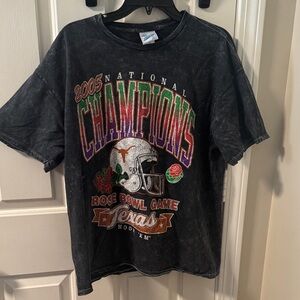 Vintage 2005 National Champions Graphic Tee - Black